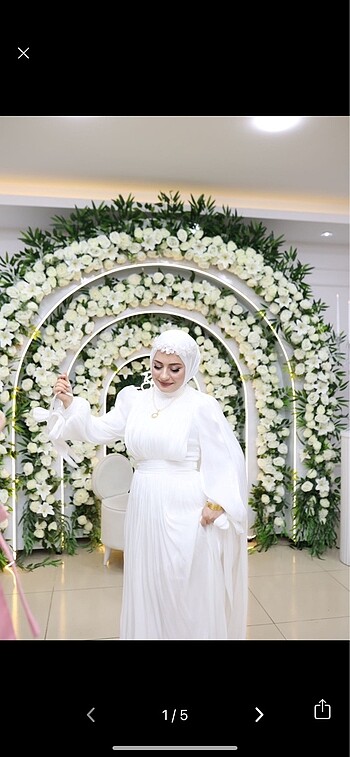 Nişan nikah elbisesi