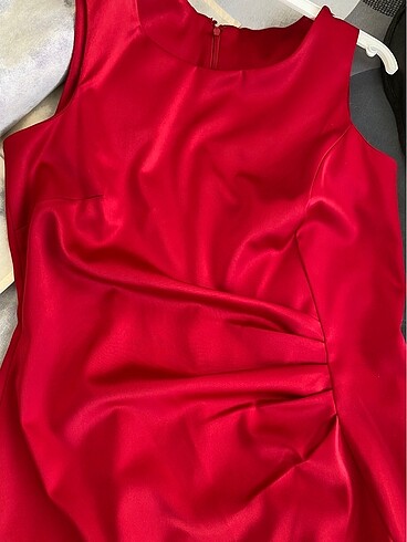 F&F kırmızı şık elbise
