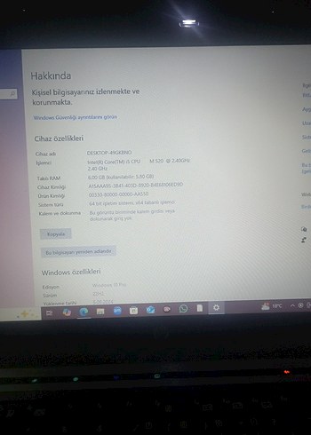 hp elitebook 8440p i5 işlemci - Görsel 3