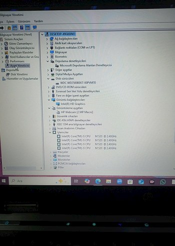 hp elitebook 8440p i5 işlemci - Görsel 2