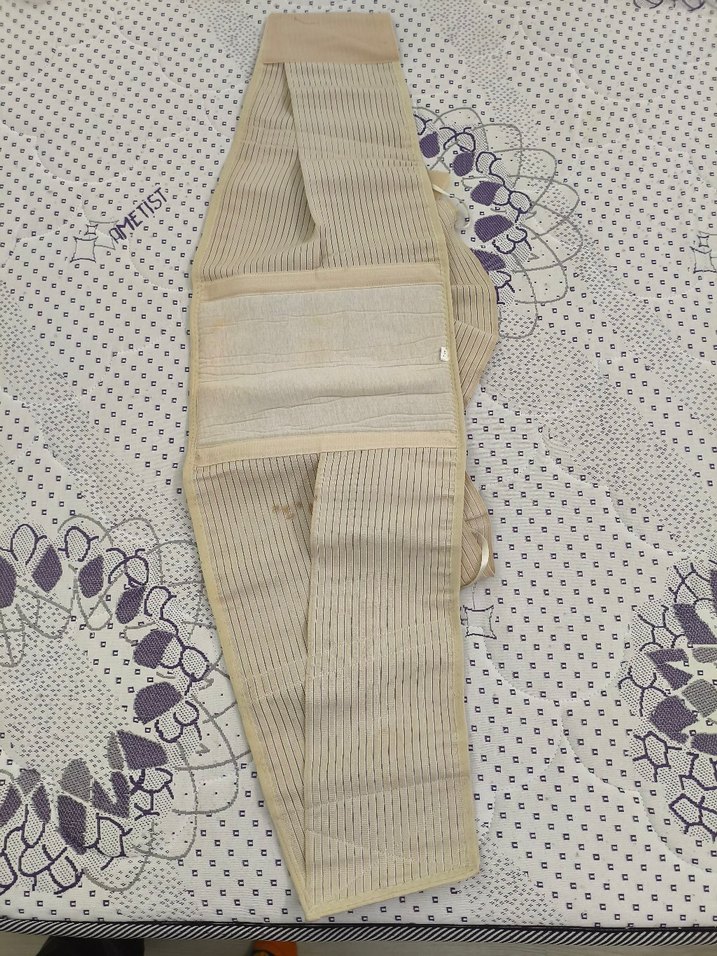 Uzun Boy Bej Hemşire Korsesi - Görsel 3