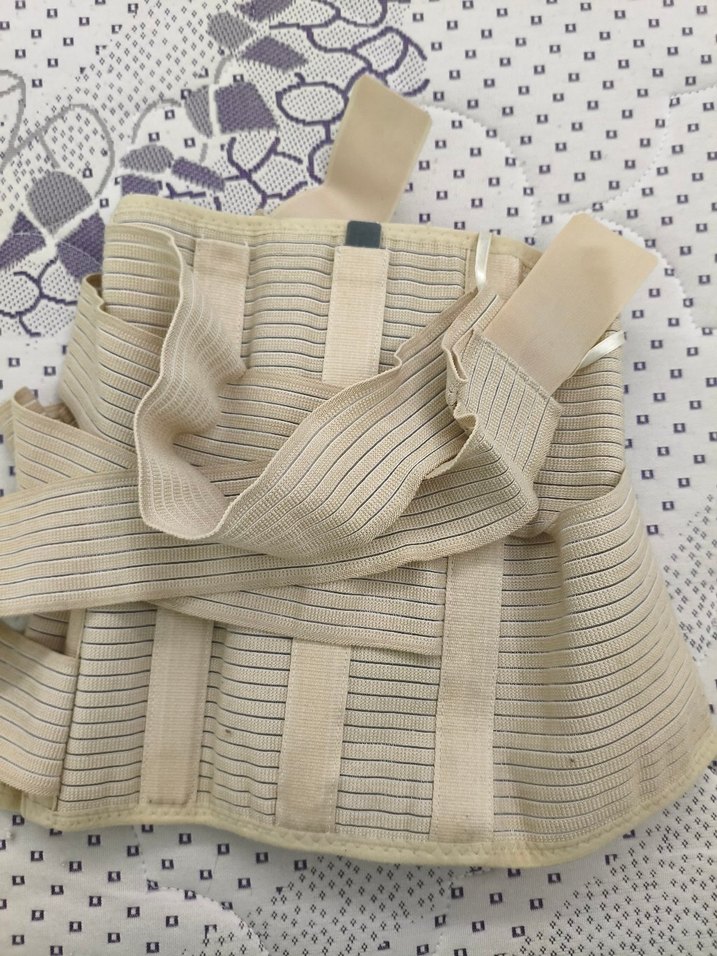 Uzun Boy Bej Hemşire Korsesi - Görsel 2