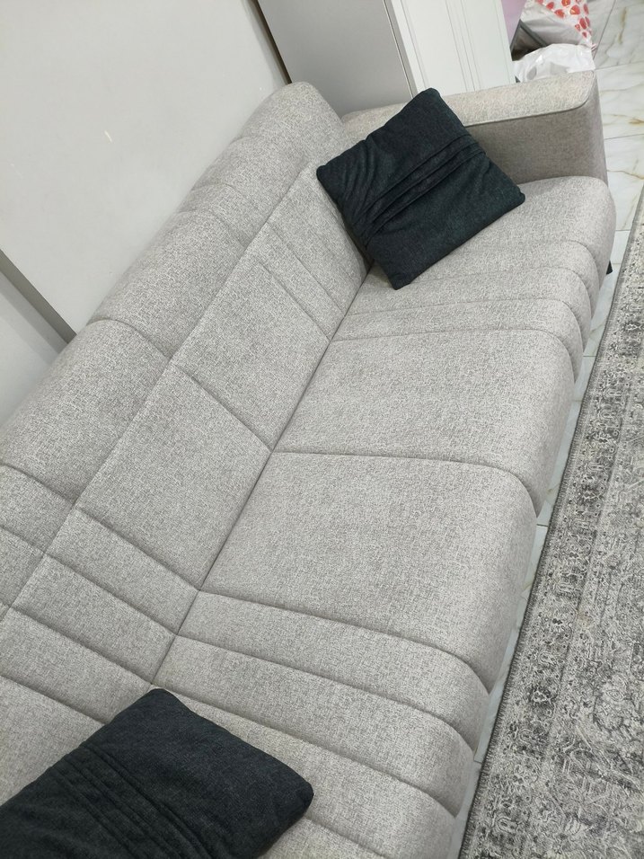 Gri Modern Düz Koltuk Mondi çekyat - Görsel 2