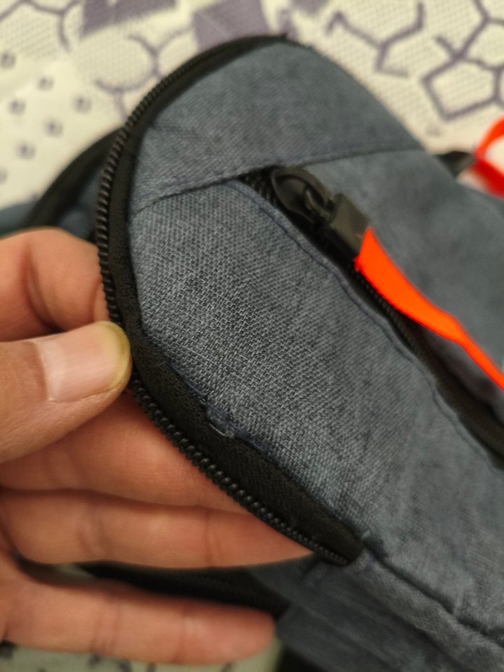 Gri Baskılı Erkek Omuz Çantası - Görsel 3