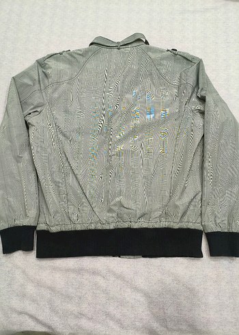 Düğmeli Gri Erkek Street Wear Ceket - Görsel 2