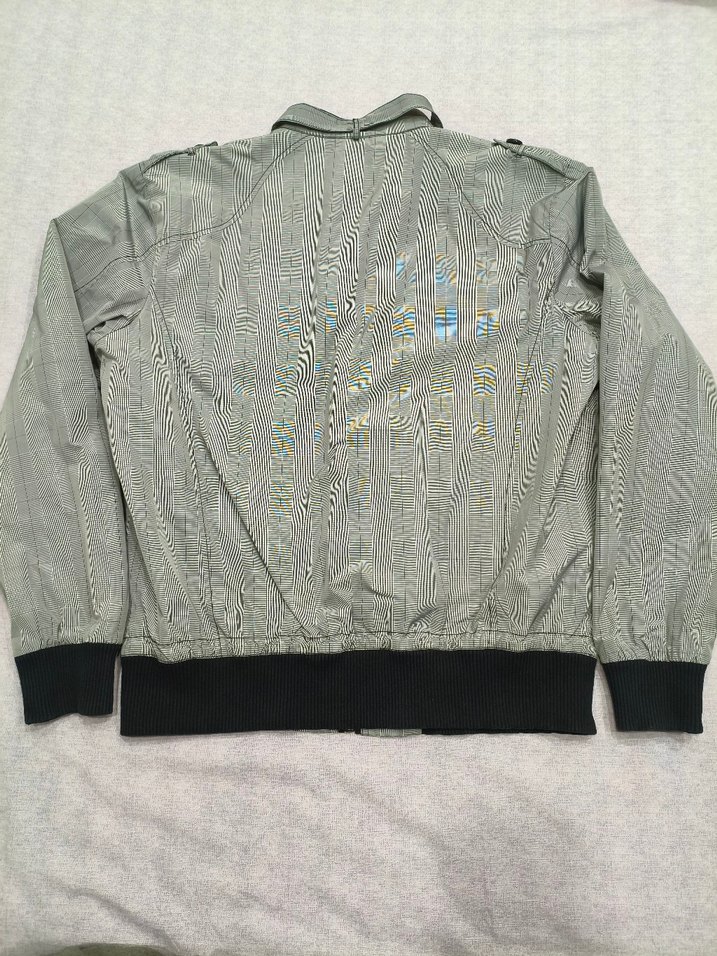 Düğmeli Gri Erkek Street Wear Ceket - Görsel 2