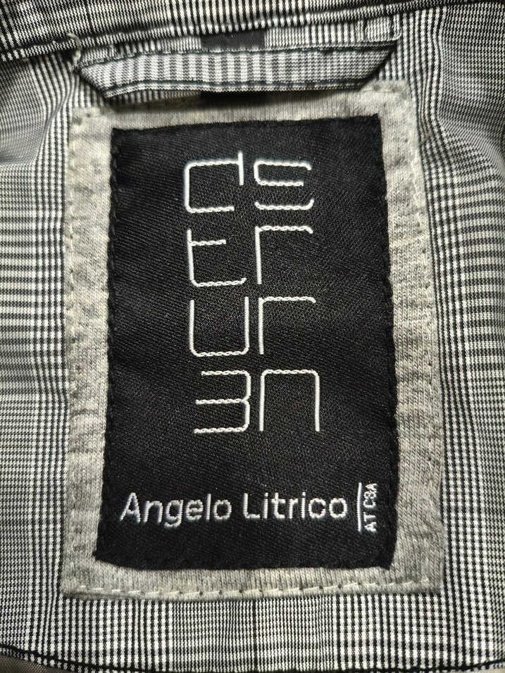 Düğmeli Gri Erkek Street Wear Ceket - Görsel 4