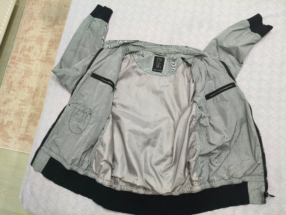 Düğmeli Gri Erkek Street Wear Ceket - Görsel 5