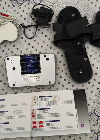 Elektronik Masaj Cihazı ve Masaj Terlikleri - Görsel 3