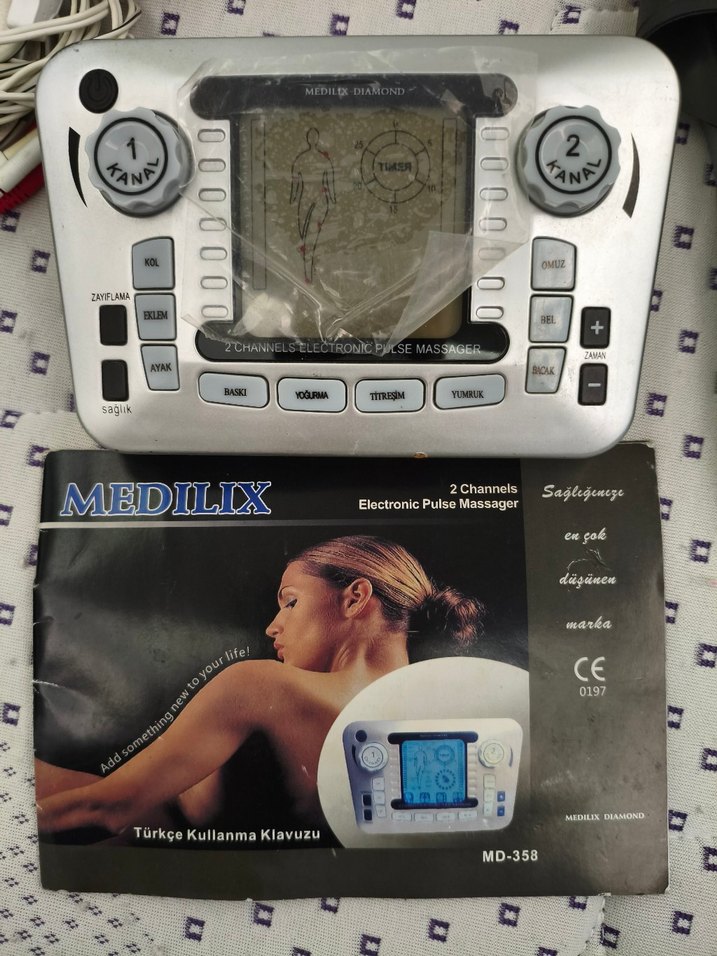 Elektronik Masaj Cihazı ve Masaj Terlikleri - Görsel 2