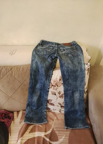 27 Beden Düğmeli Kadın Midi Boy Kot Pantolon