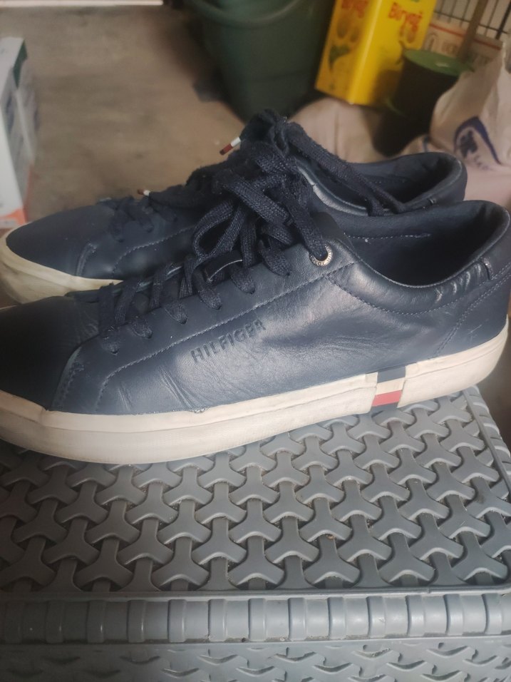 Gri ve Mavi Erkek Spor Ayakkabı Bağcıkları - Görsel 2