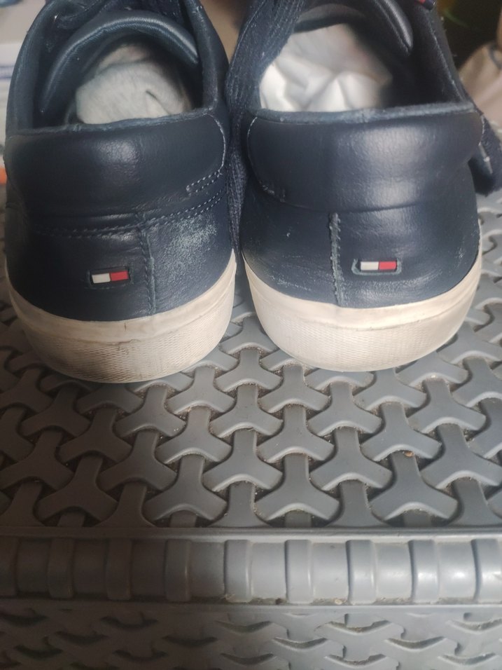 Gri ve Mavi Erkek Spor Ayakkabı Bağcıkları - Görsel 3