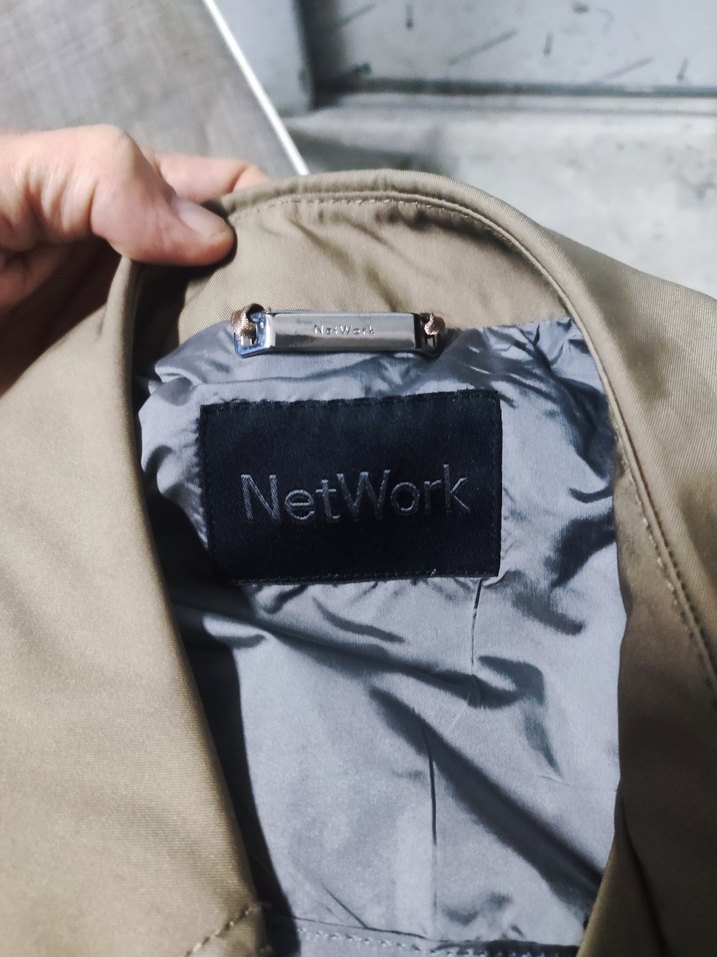 Bej Erkek Midi Boy Düğmeli Trençkot - Görsel 3