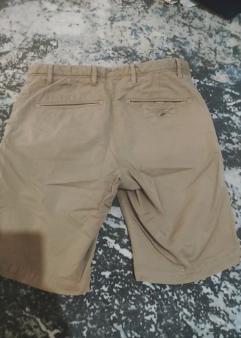 s/m Beden camel Renk Bej Erkek Midi Bermuda Şort