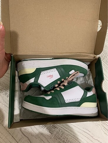 Lacoste orijinal spor ayakkabı