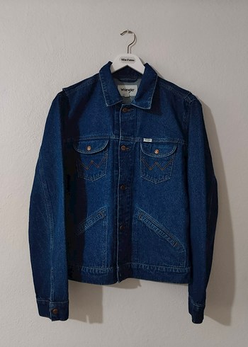 WRANGLER Lacivert Düğmeli KADIN/ERKEK Denim Ceket