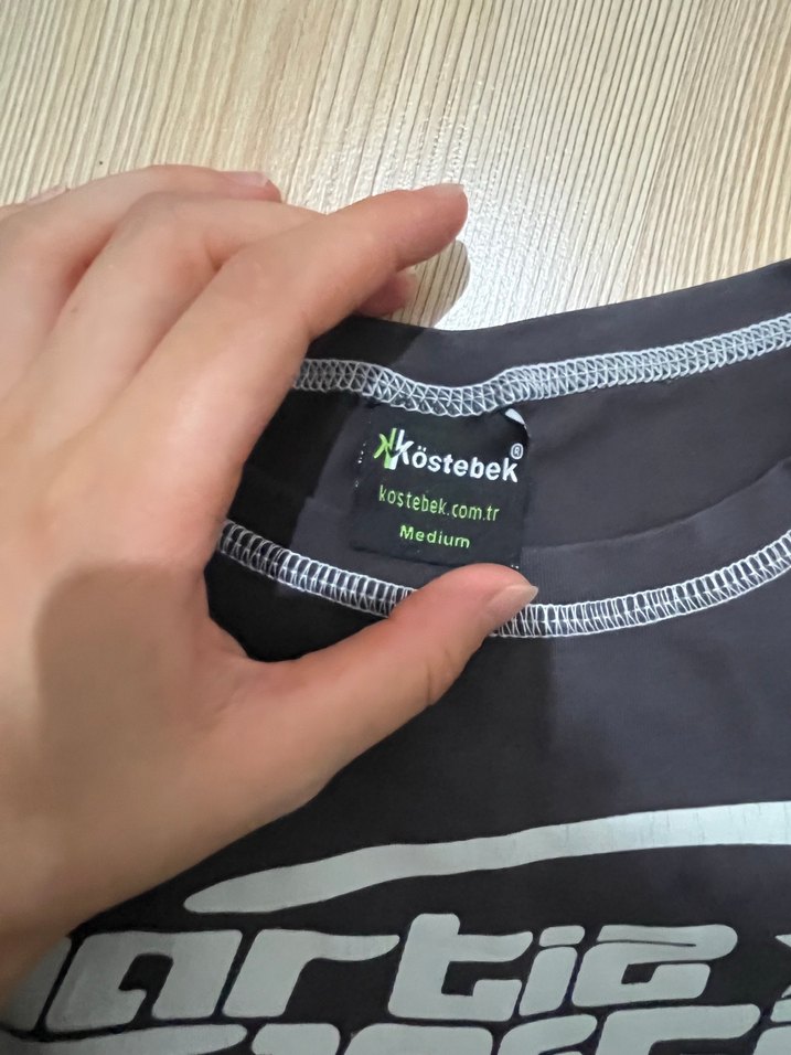 y2k Crop Kadın Tişört - Görsel 3