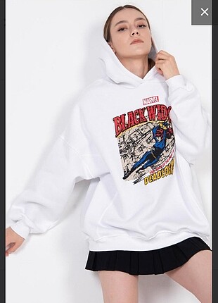 Addax baskılı sweatshirt