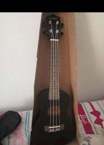 Siyah Ukulele Gitar MİDEX - Görsel 2