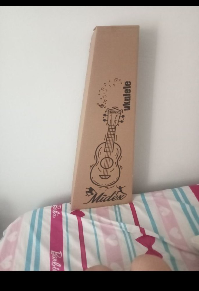 Siyah Ukulele Gitar MİDEX - Görsel 4