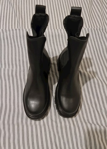 Diğer Kadın Siyah Termo Kaymaz Stiletto Bot