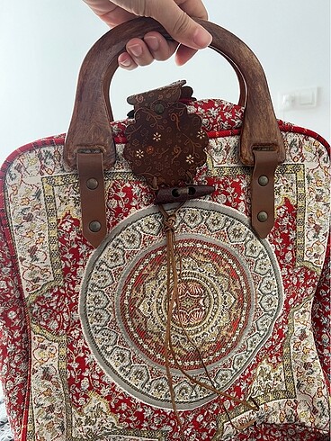 Etnik Desenli Çanta - Görsel 2