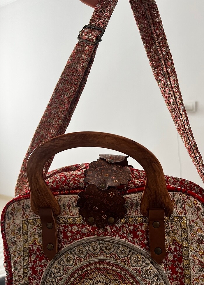 Etnik Desenli Çanta - Görsel 4