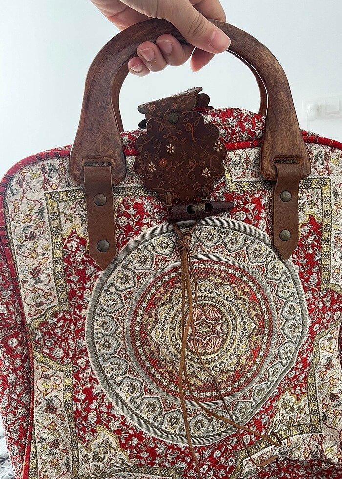 Etnik Desenli Çanta - Görsel 2