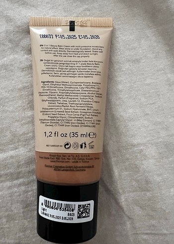 Flormar BB Krem Beige SPF20 - Görsel 2