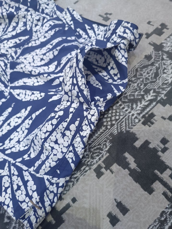 Mavi Bağcıklı Mini deniz Şortu - Görsel 3