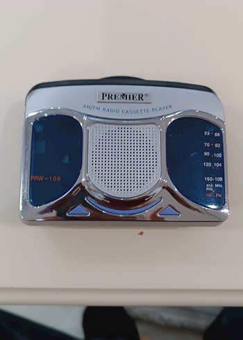 Premier AM/FM Radyo Kaset Çalar Mavi