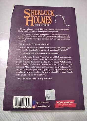  Sherlock Holmes Korku Vadisi