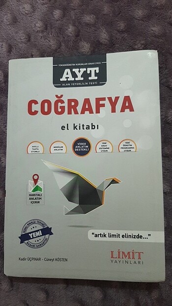 Limit yayınları ayt coğrafya el kitabı 