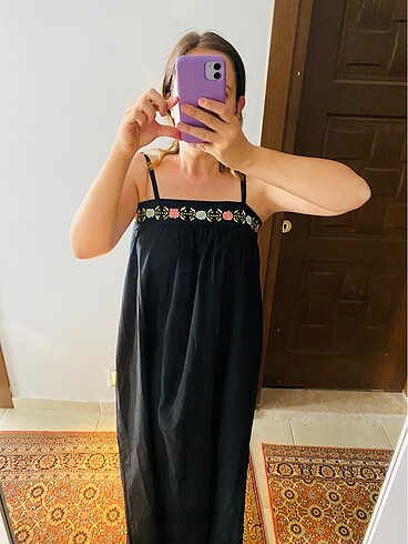 xl Beden Boydan cicek islemeli cok cici rahat elbise