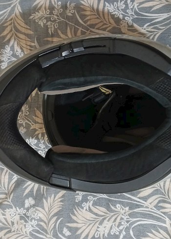 BMW Minimalist Beyaz Motosiklet Kaskı - Görsel 7