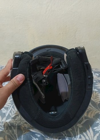 BMW Beyaz Minimalist Motosiklet Kaskı - Görsel 11