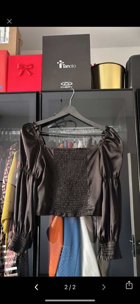 H&M gotik bluz - Görsel 2