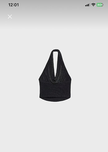 Stradivarius Simli boyundan bağlamalı top - Görsel 6