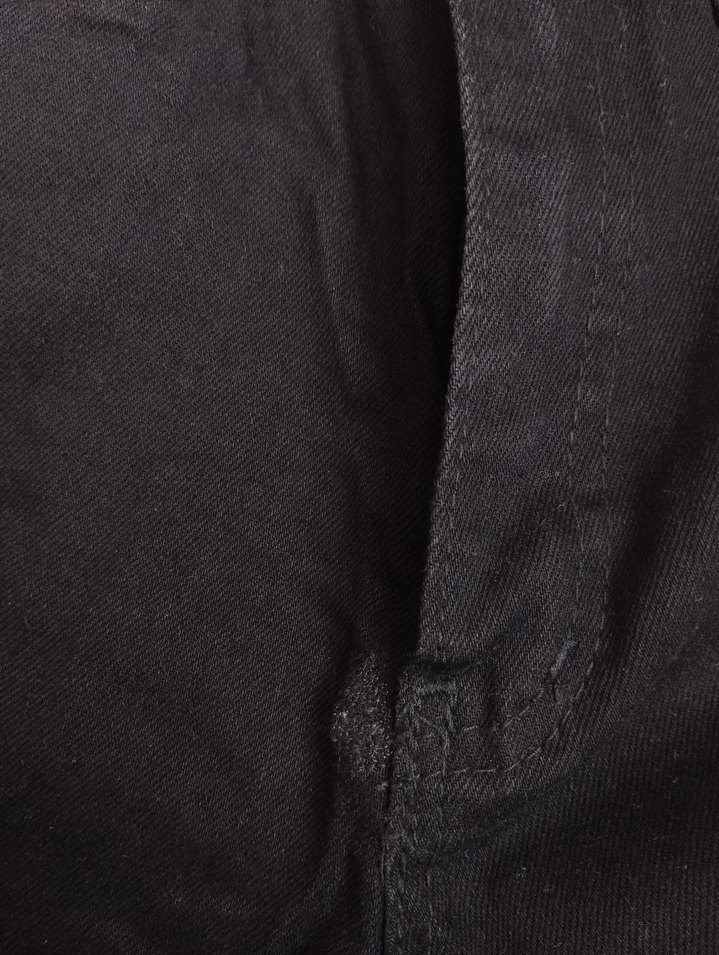 Siyah Kadın pantolon İspanyol paça - Görsel 5