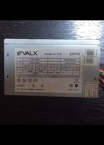 VALX Power Supply 430W