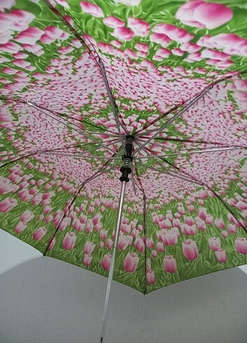 diğer Beden çeşitli Renk Cicekli şemsiye 