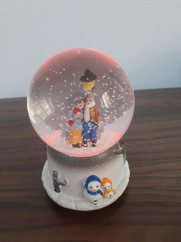 Renkli Müzikli Kar Küresi Oyuncak - Görsel 4