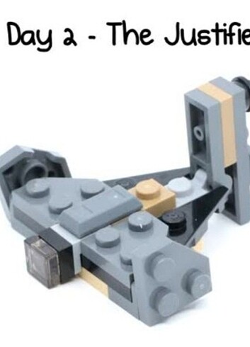 Lego star wars 75366 justifier mini