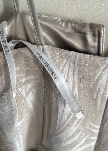 Bej Straplez Kemerli Mini Tulum - Görsel 6