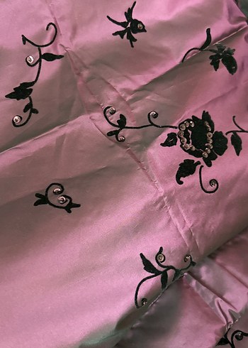 Mor Nakışlı Yatak Örtüsü Kervan marka - Görsel 5