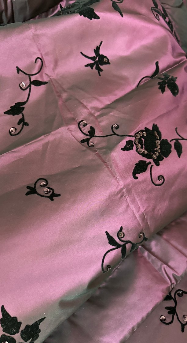 Mor Nakışlı Yatak Örtüsü Kervan marka - Görsel 5