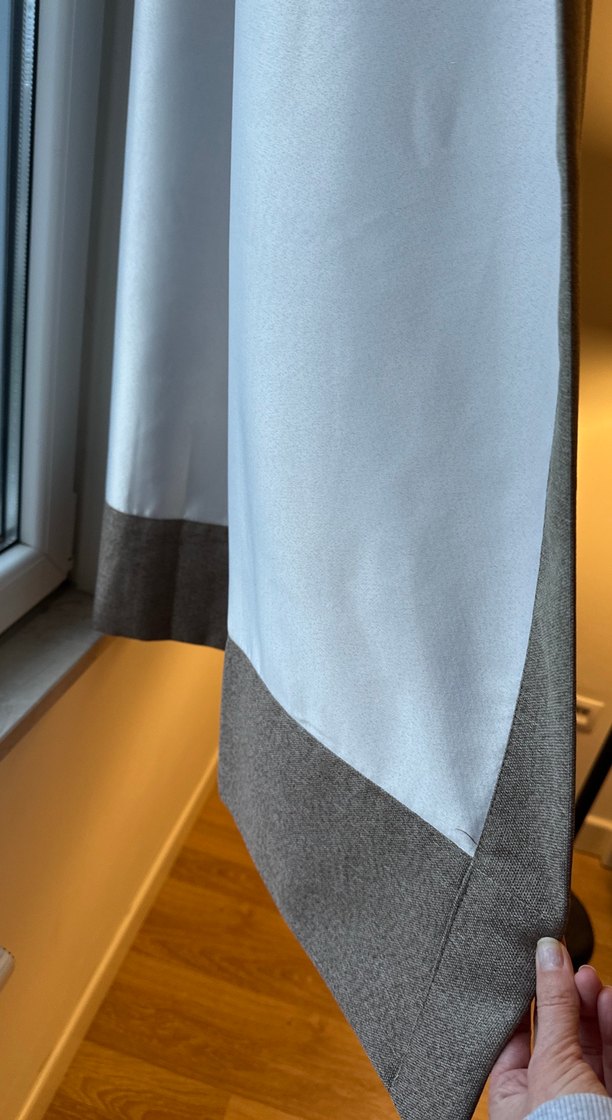 Bej gri çağdaş perde - Görsel 3