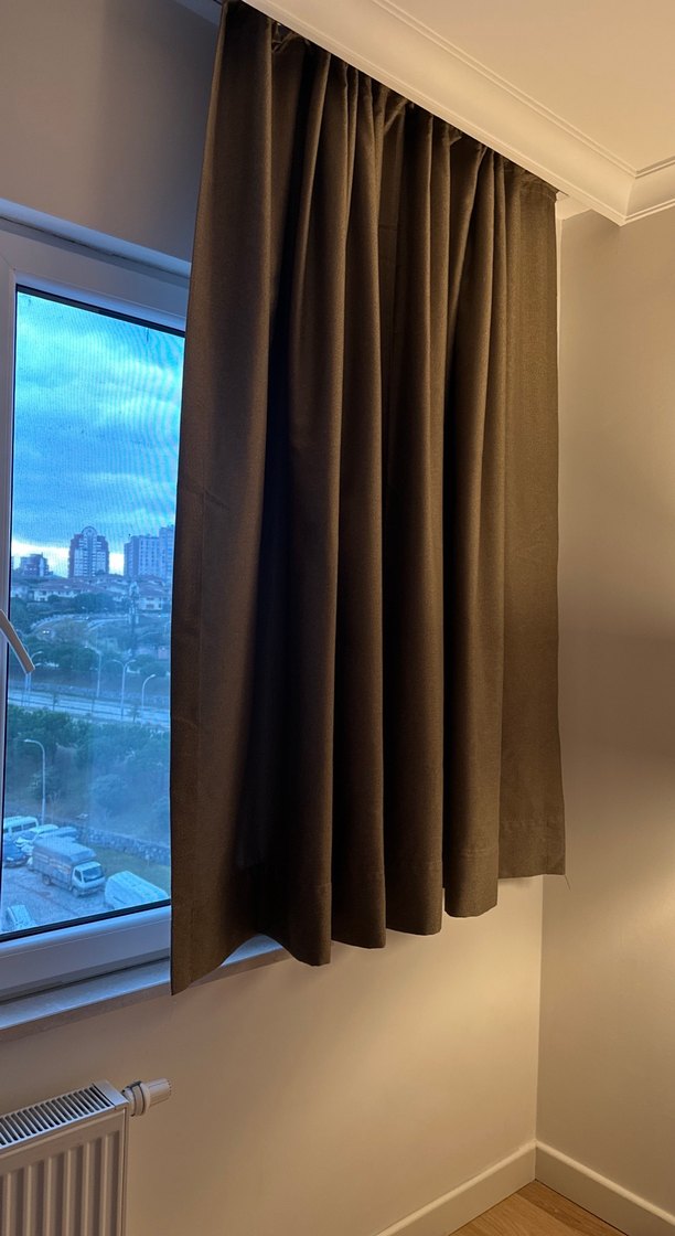 Bej gri çağdaş perde - Görsel 2