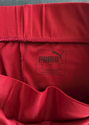 Bordo Saten Görünümlü Kadın Tayt - Görsel 3